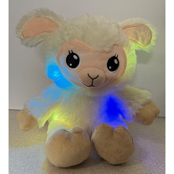 Lullabrites Musical Light-Up Plush Lamb Toy Jay At Play Nursery Music 10" - Picture 12 of 16